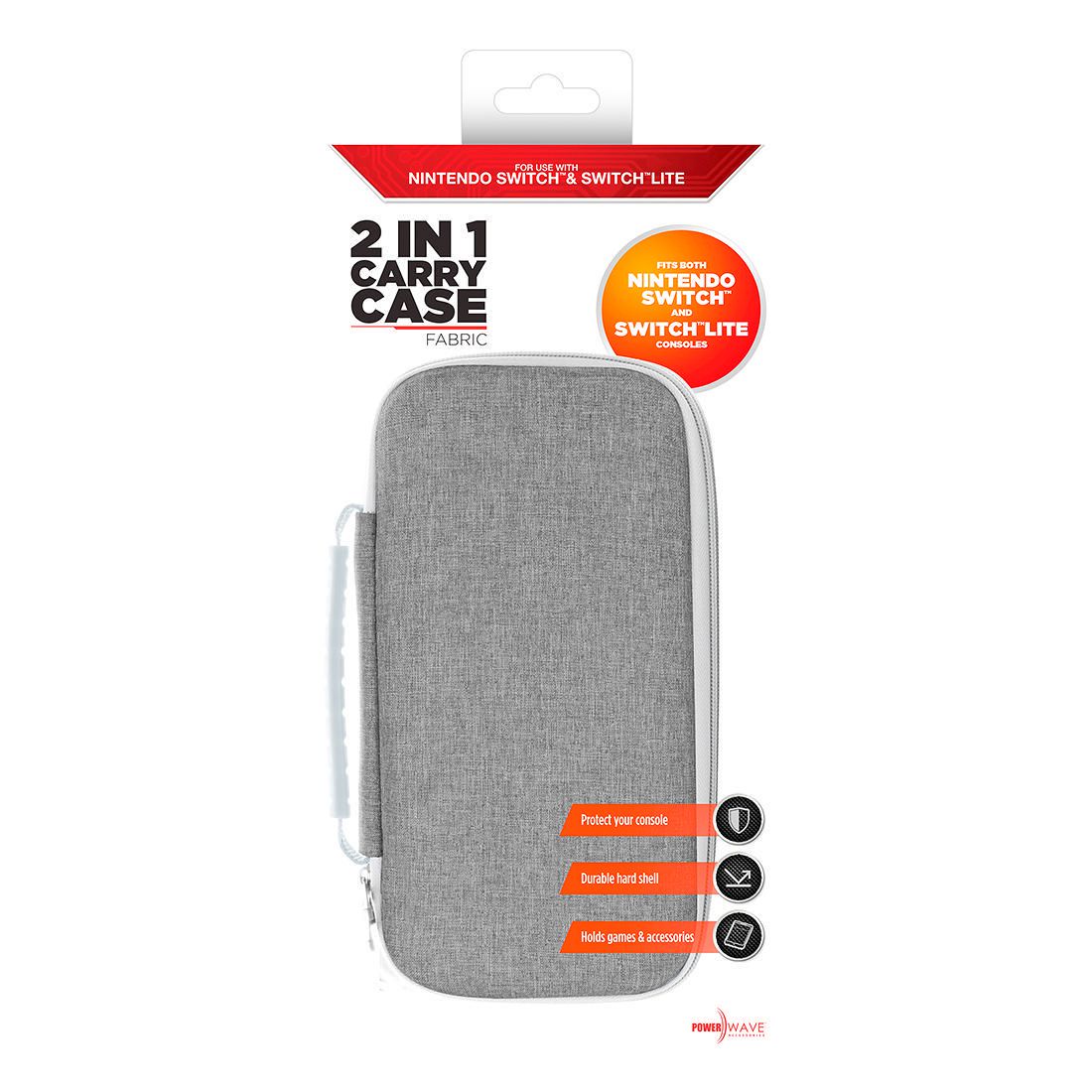 powerwave nintendo switch 2 in 1 carry case