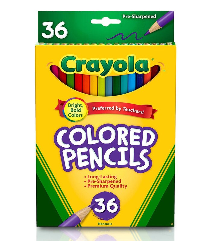 Crayola 36 Pack Piece Coloured Pencils