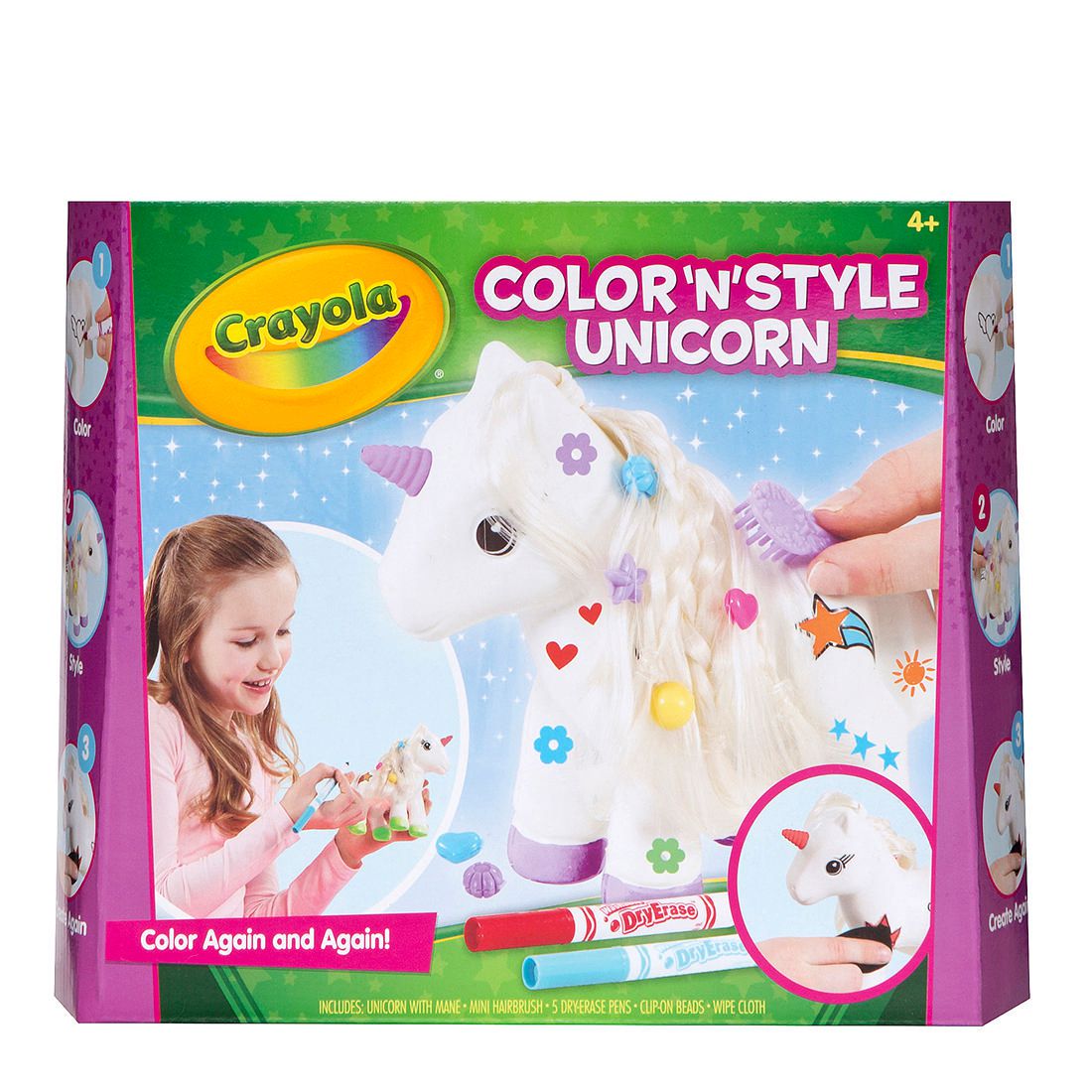 Crayola color n plush unicorn deals