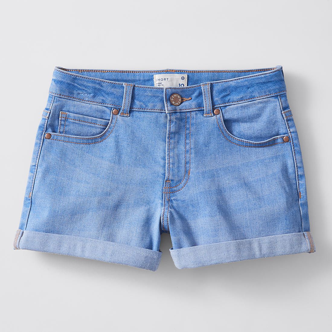 denim shorts