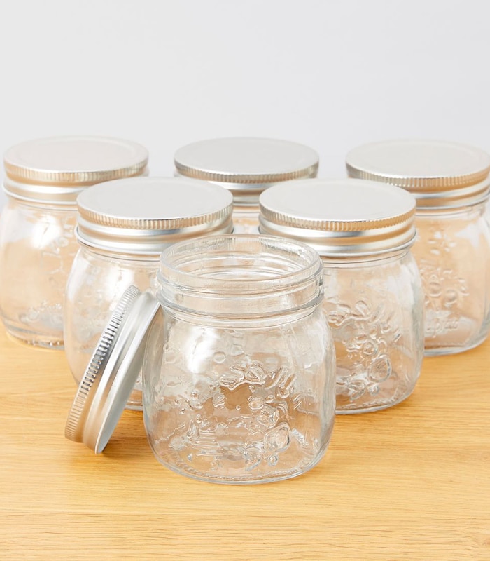 glass jars