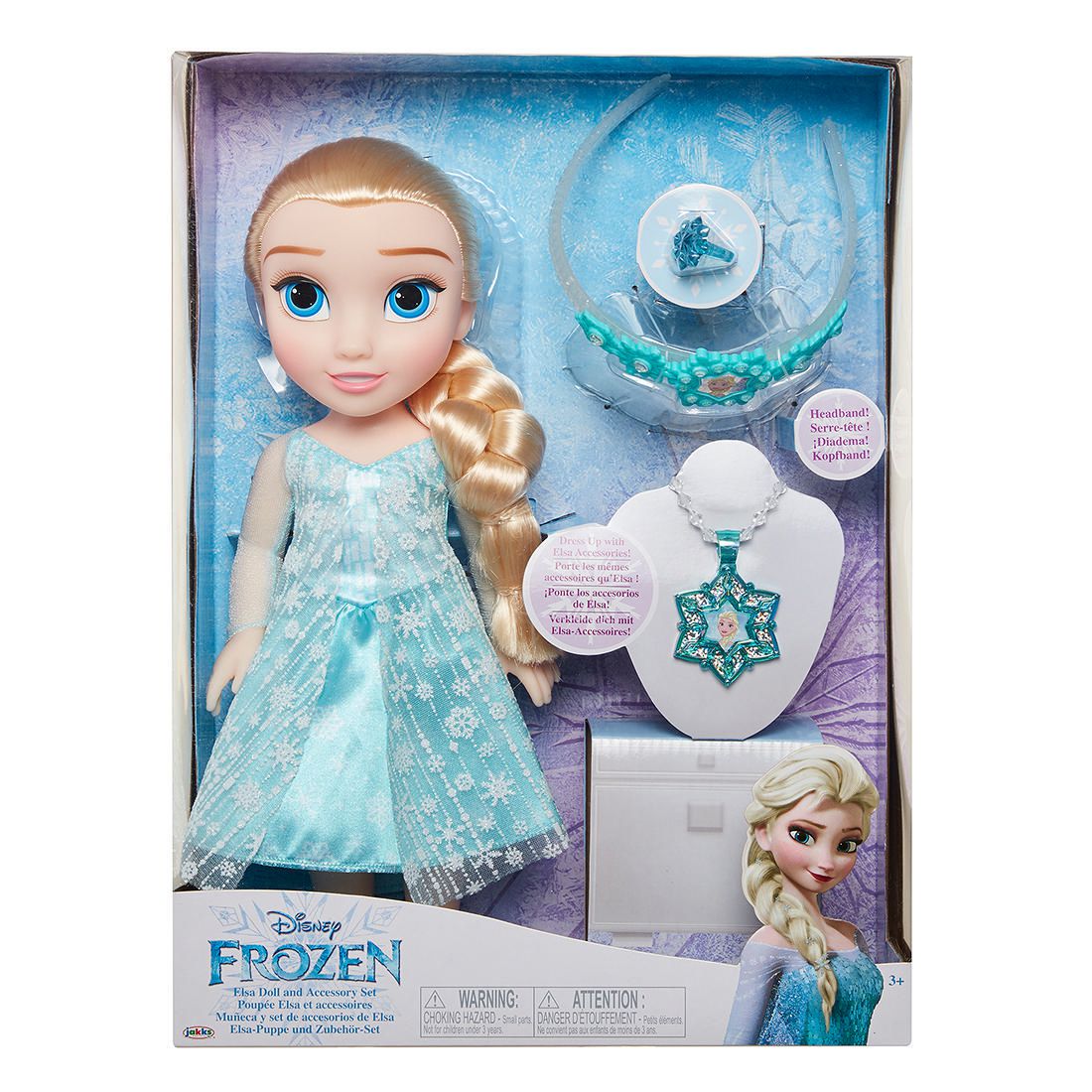 elsa doll and accessory set