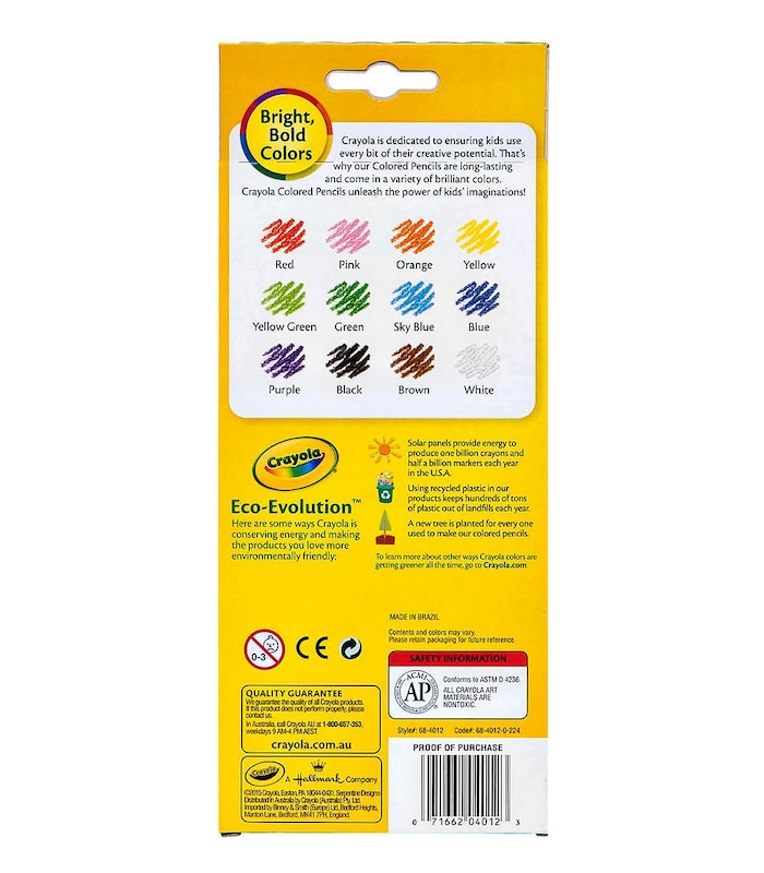 Crayola Coloured Pencils - 12 Pack | Target Australia