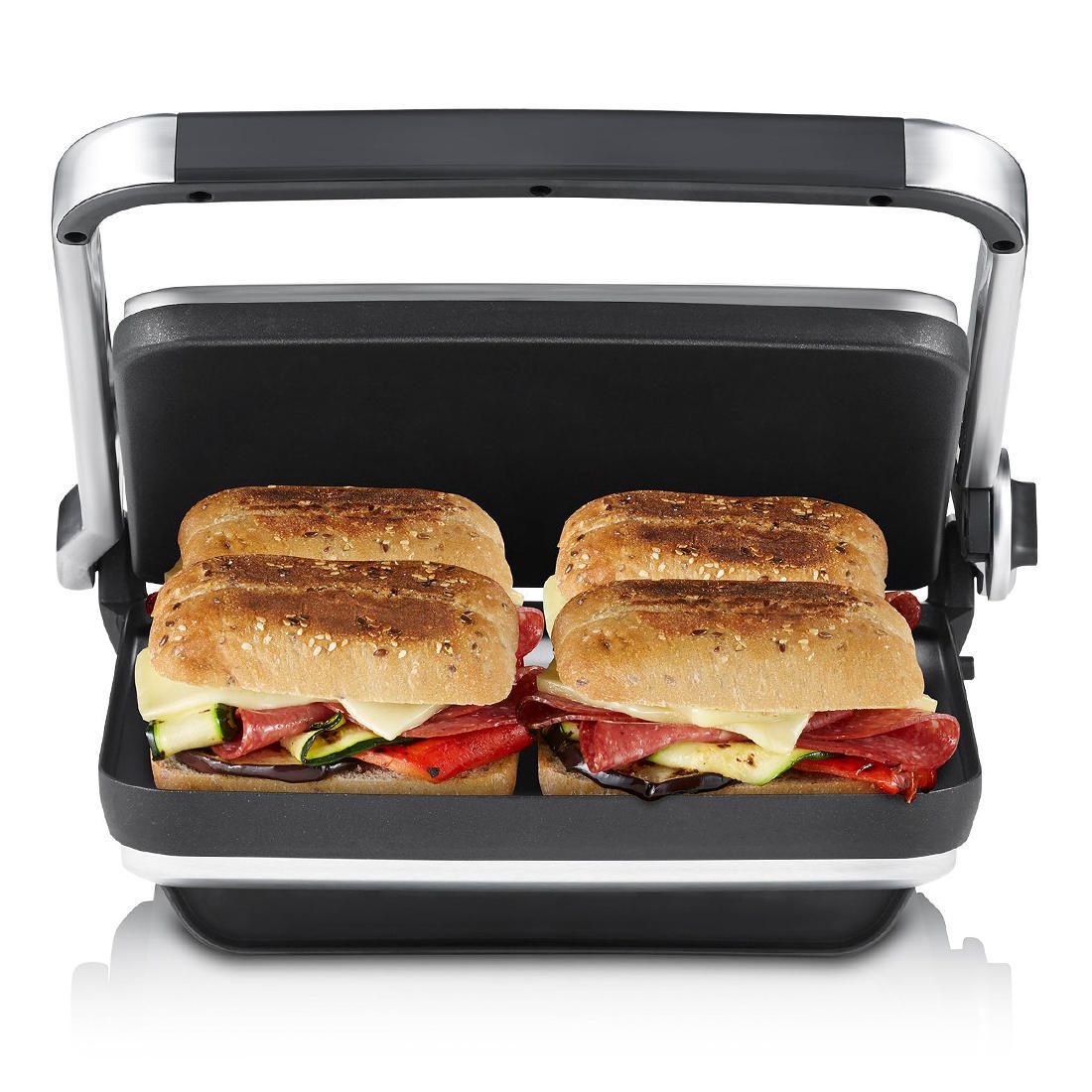 4 slice sandwich press & grill