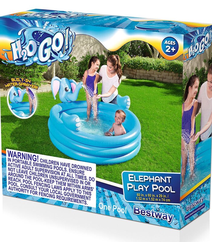 h2ogo elephant play pool inflatable one pool target australia