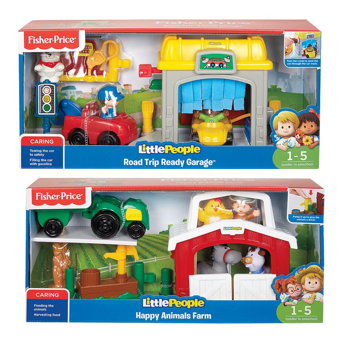Fisher Price Little People Mini Garage Farm Assorted Target