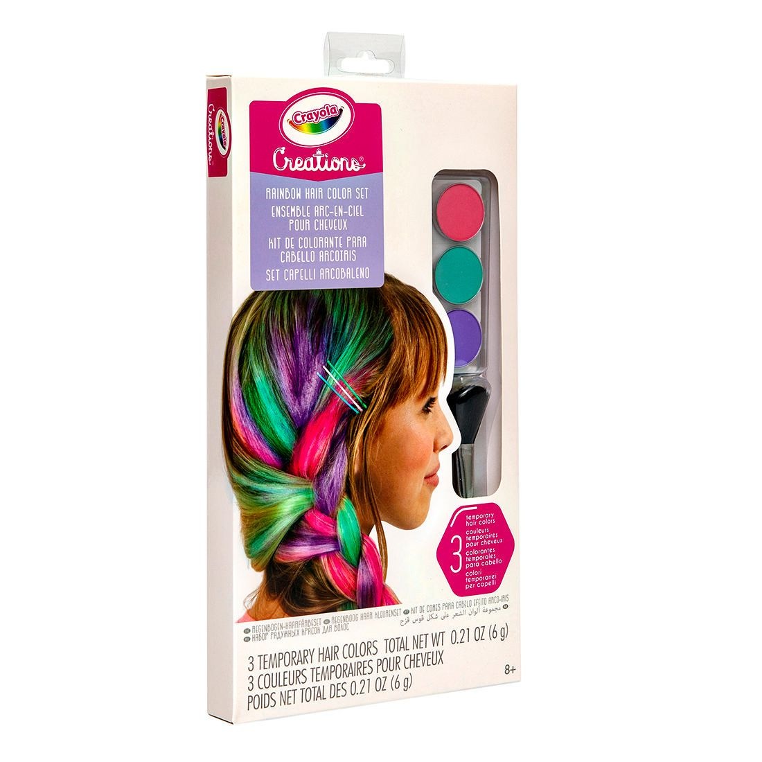 Crayola Creations Rainbow Hair Colour Kit Target Australia