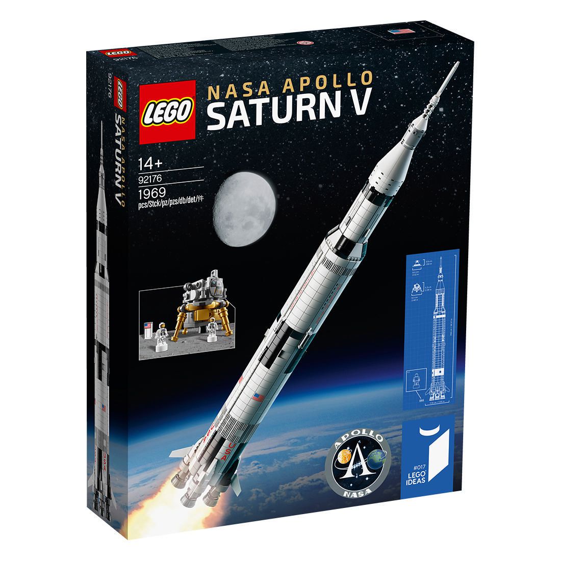 target lego saturn v