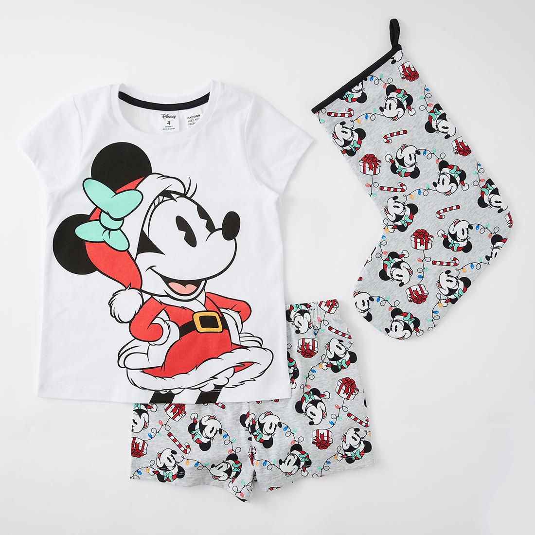 Minnie mouse xmas pjs Clearance