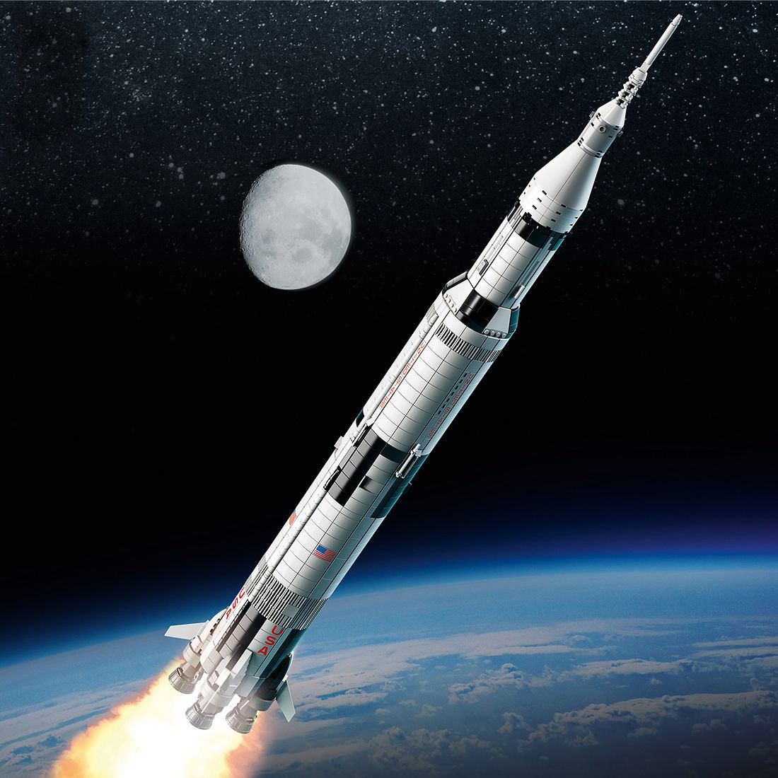 target lego saturn v