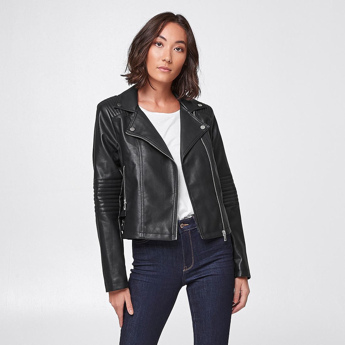 target leather jacket