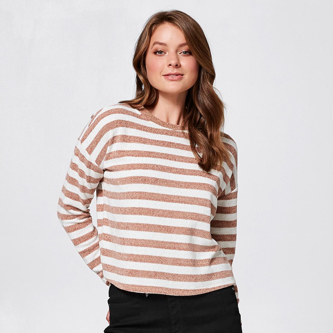 Lily Loves Chenille Cropped Jumper 