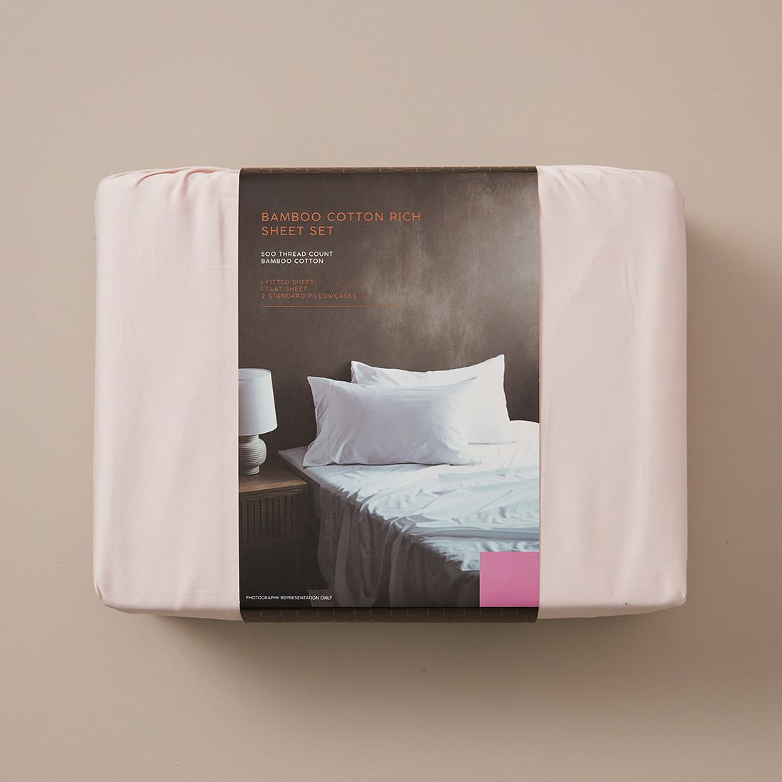 Bamboo Cotton Sheet Set - Pink | Target 