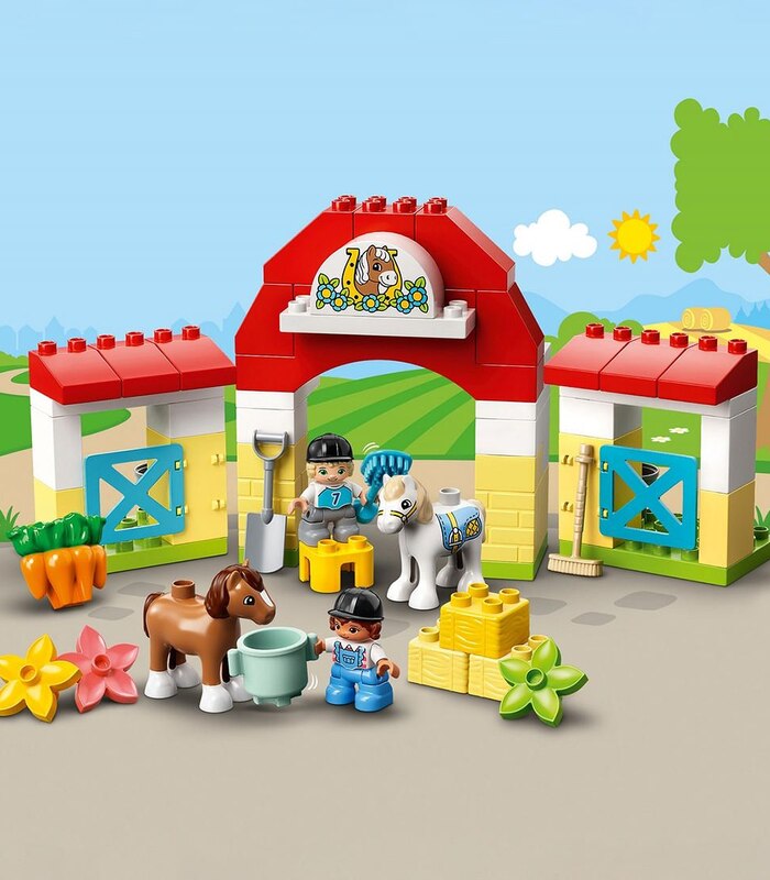 Lego Reg Duplo Reg Town Horse Stable And Pony Care 10951 Target Australia