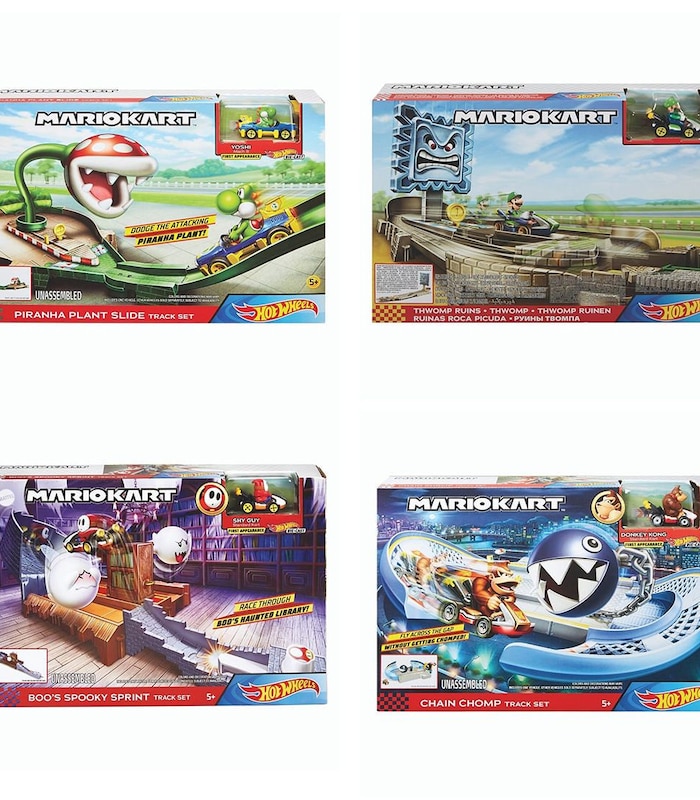 Mattel Hot Wheels Mario Kart Circuit Slam Track Set