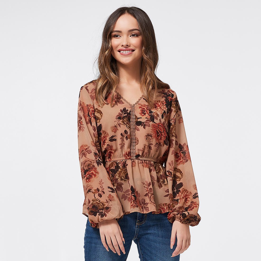 Dannii Minogue Petites Flounce Hem 