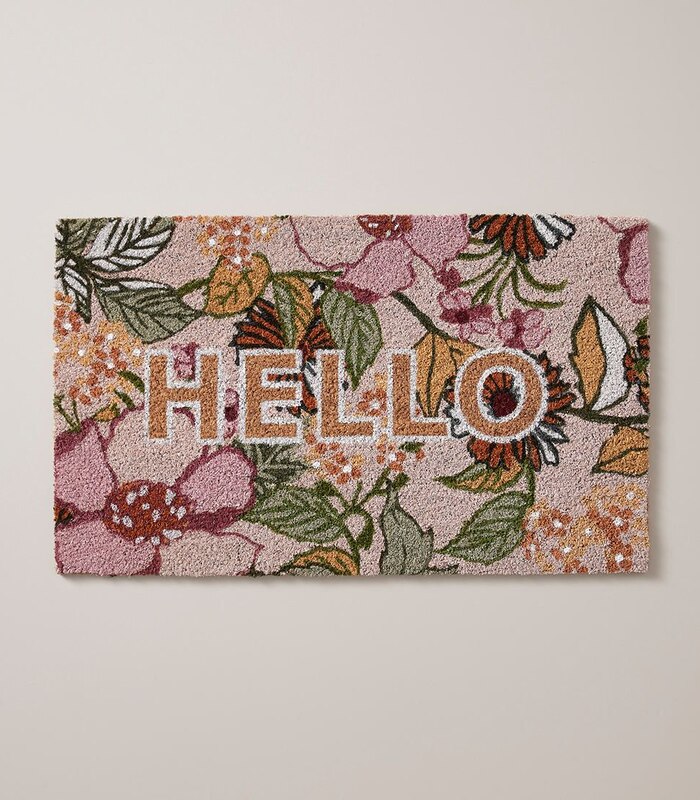 undefined | Flora Coir Printed Door Mat