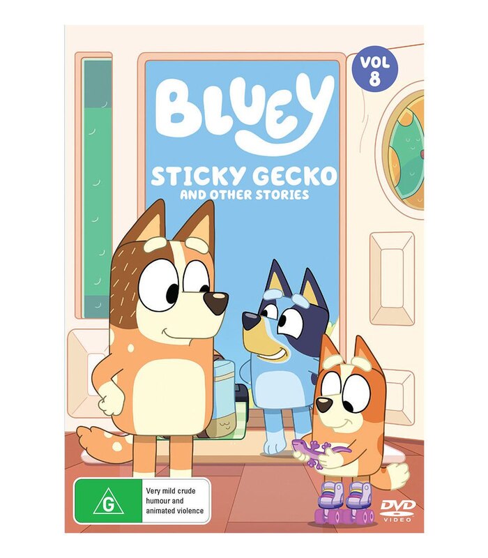 Bluey: Sticky Gecko & Other Stories - Volume 8 - DVD | Target Australia Bluey: Sticky Gecko & Other Stories - Volume 8 - DVD | Target Australia