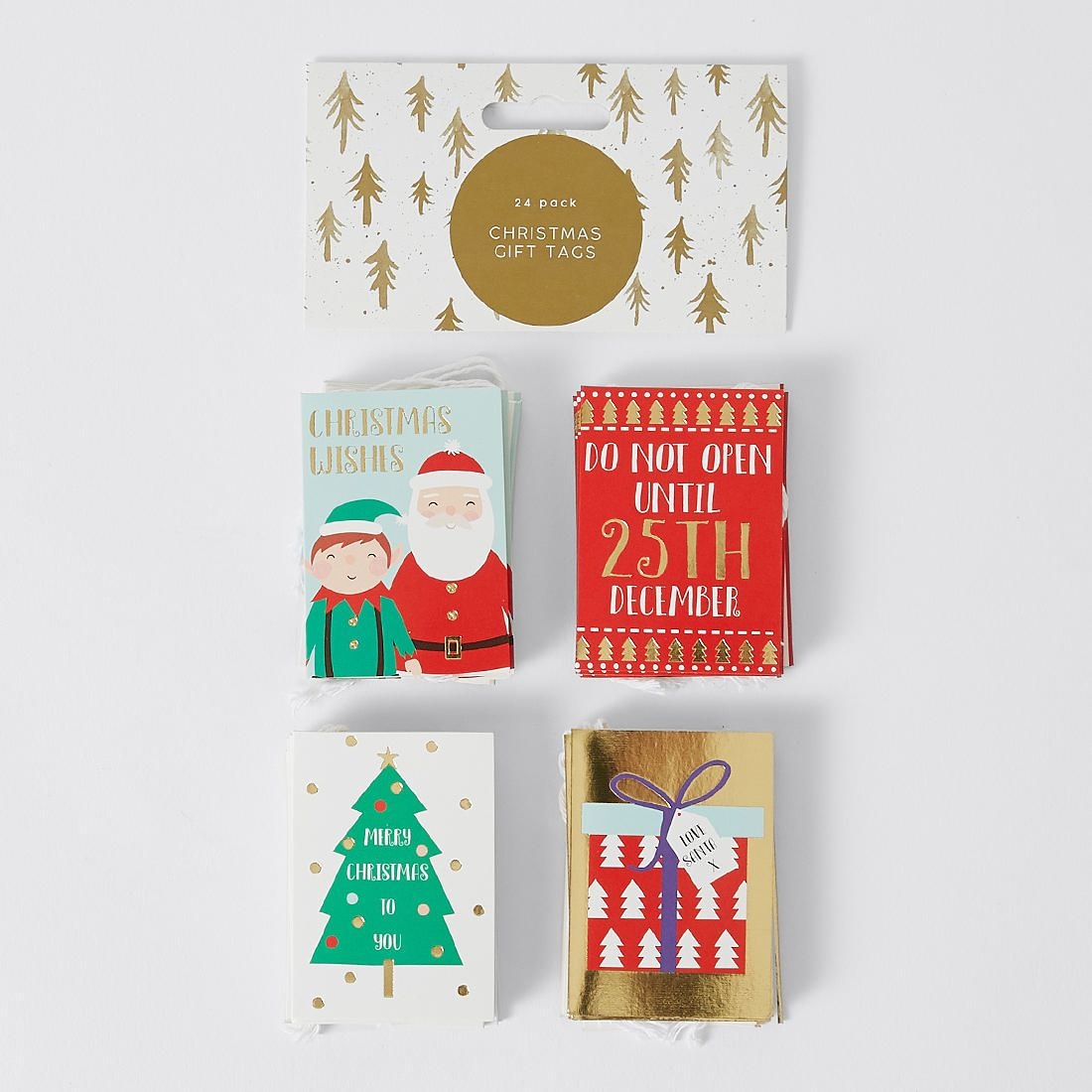 21 Pack Christmas Gift Tags