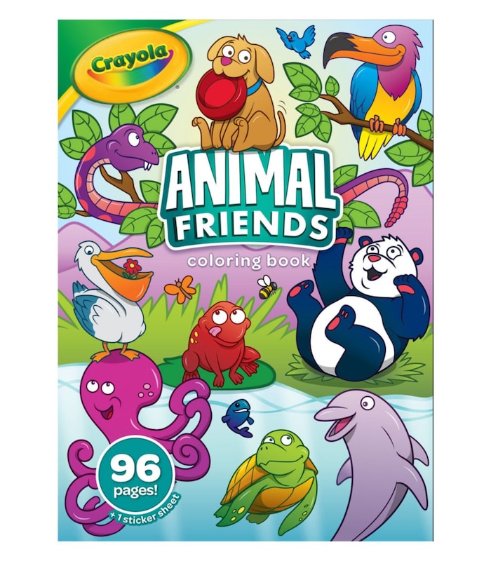 Crayola Animal Friends 96 Page Colouring Book | Target Australia Crayola Animal Friends 96 Page Colouring Book | Target Australia