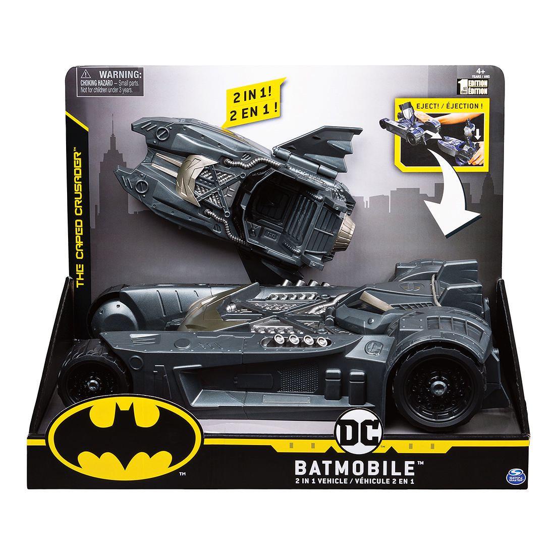 batmobile with batman figure