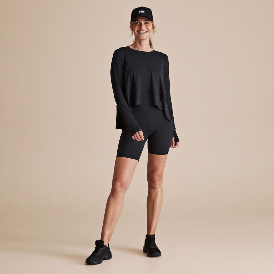 Active Long Sleeve Flowy Top | Target 