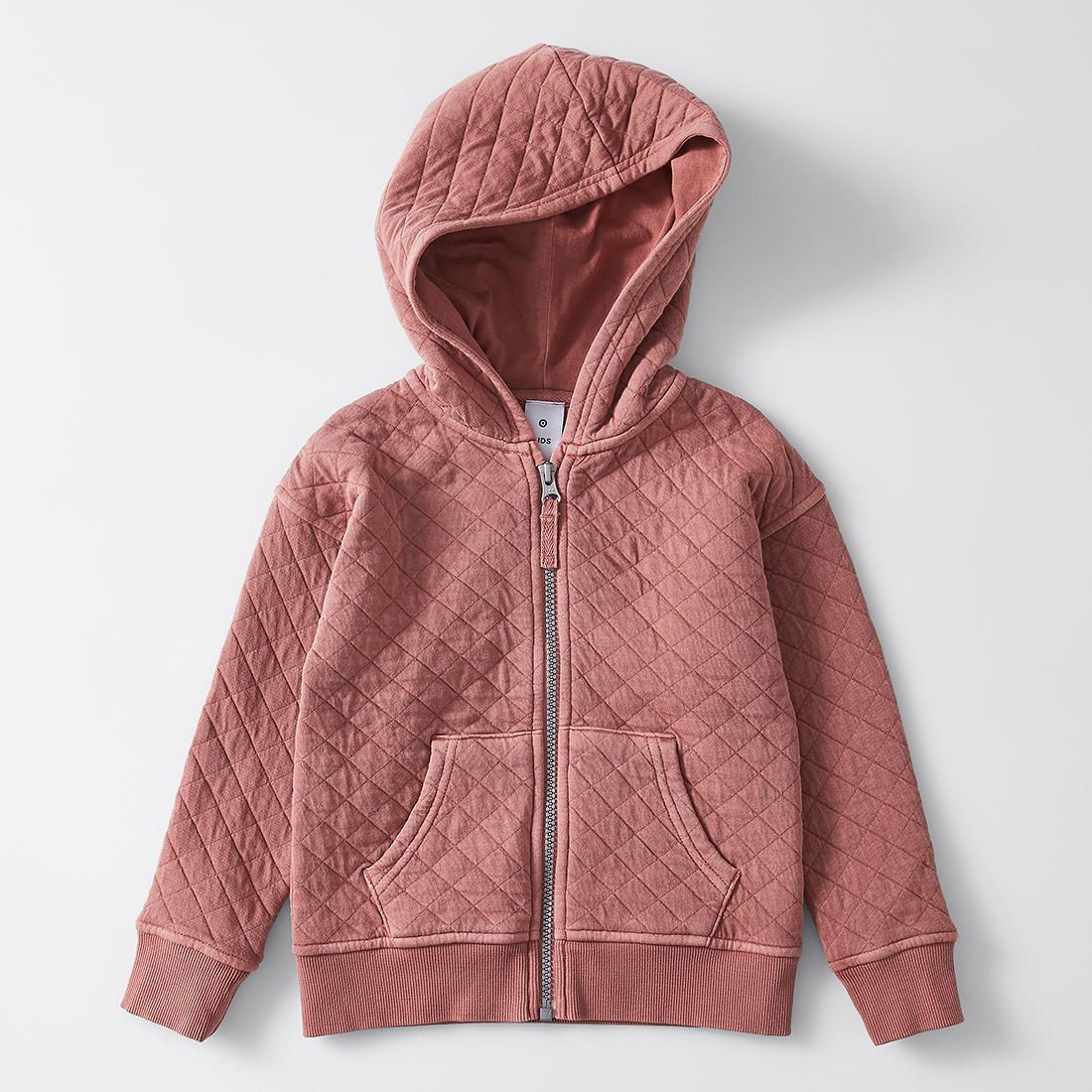 pink zip jacket