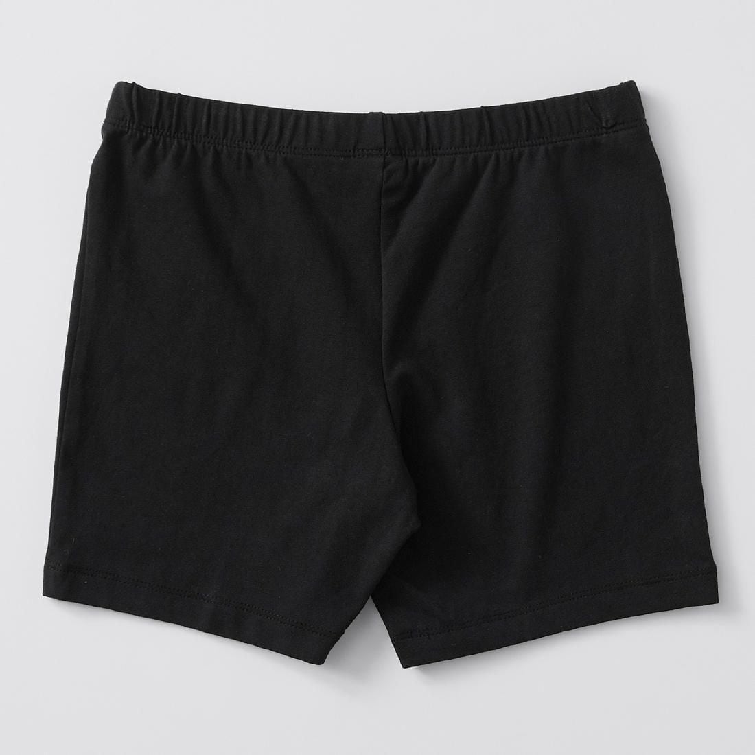 School Bike Short Short Length - Black 