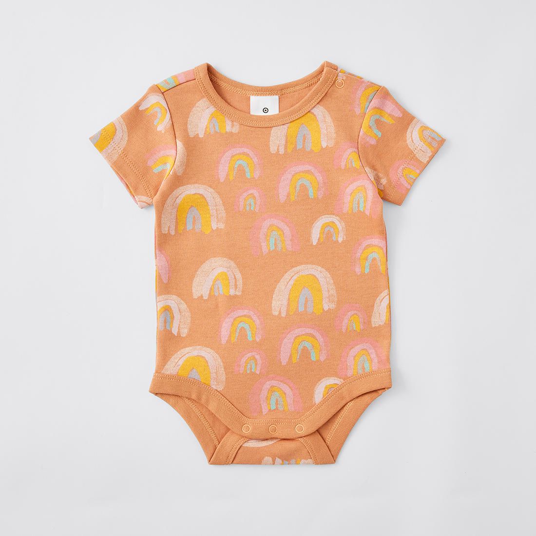 rainbow bodysuit baby