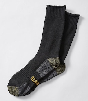 Graphite 2 Pack Cotton Blend Outdoor Socks - Black
