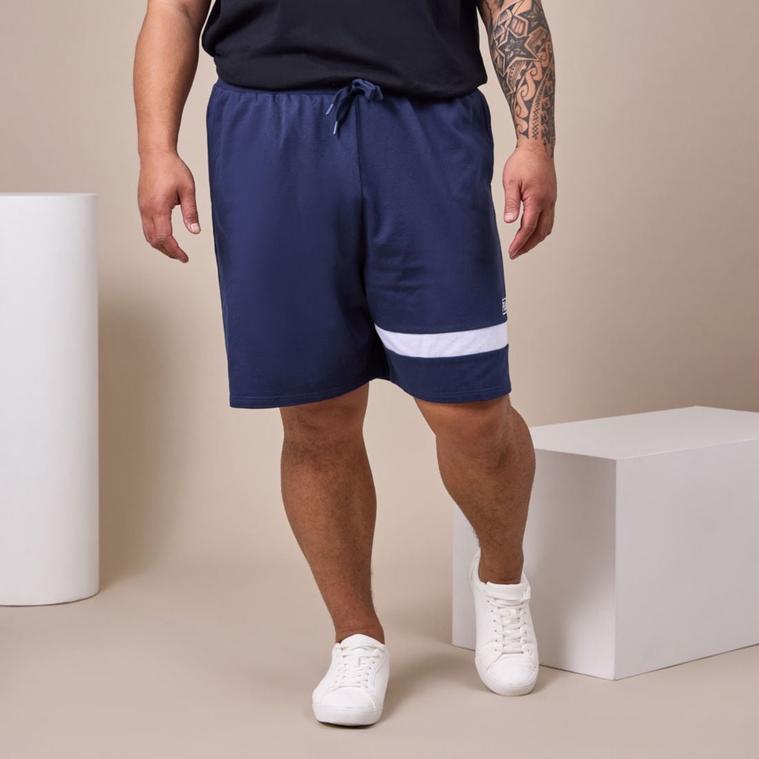 fila plus size shorts