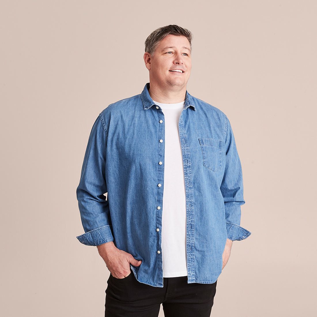 Mr Big Denim Shirt | Target Australia