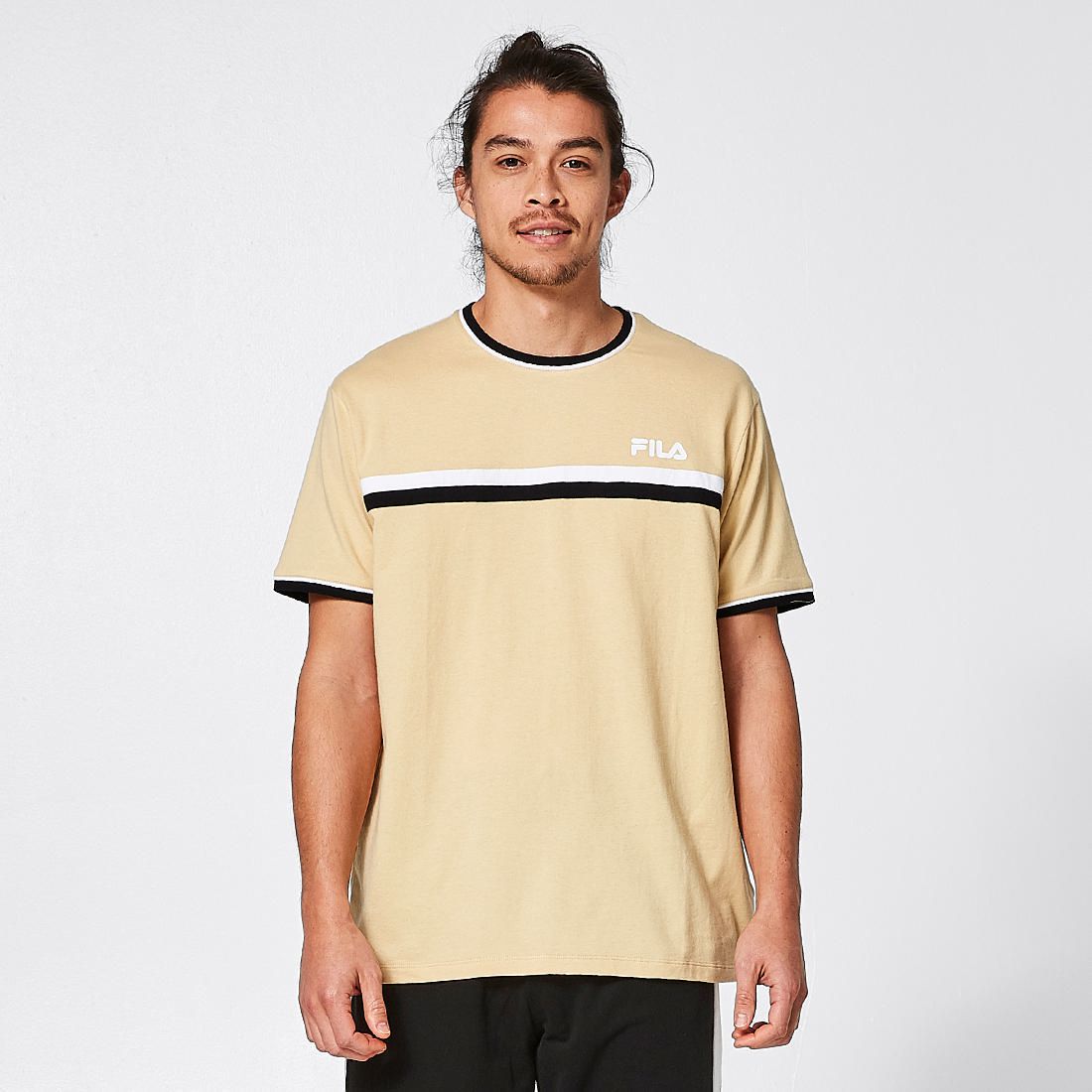 Fila Freddy Ringer Print T-Shirt Fila Freddy Ringer Print T-Shirt
