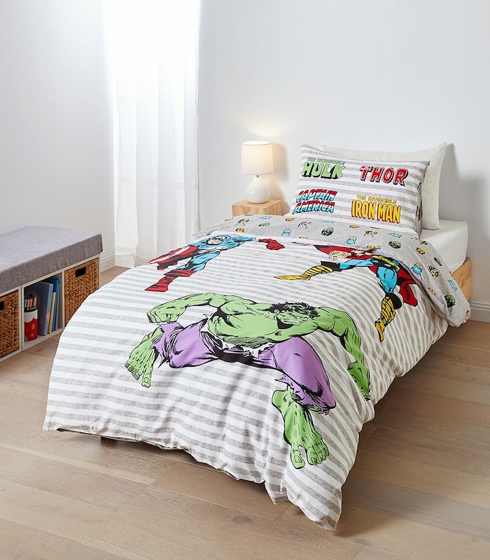 Marvel Quilt Cover Set Target Australia