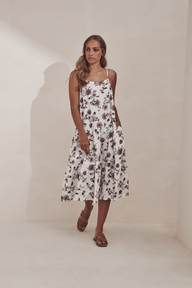 tiered cami dress