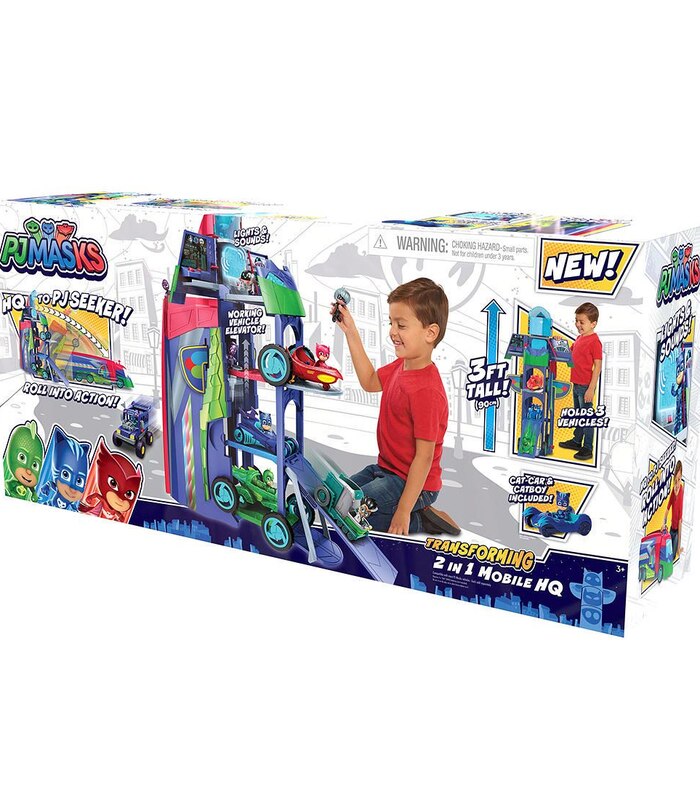 Pj Masks 2 Im 1 Mobile Headquarters Target Australia