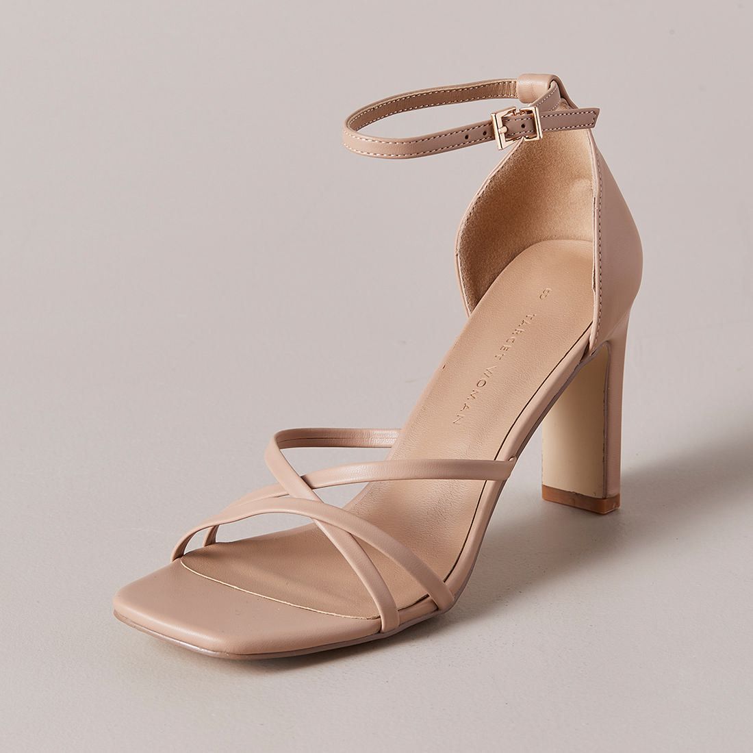 Shoes High-Heeled Sandals High Heel Sandals MPS High Heel Sandal cream elegant 