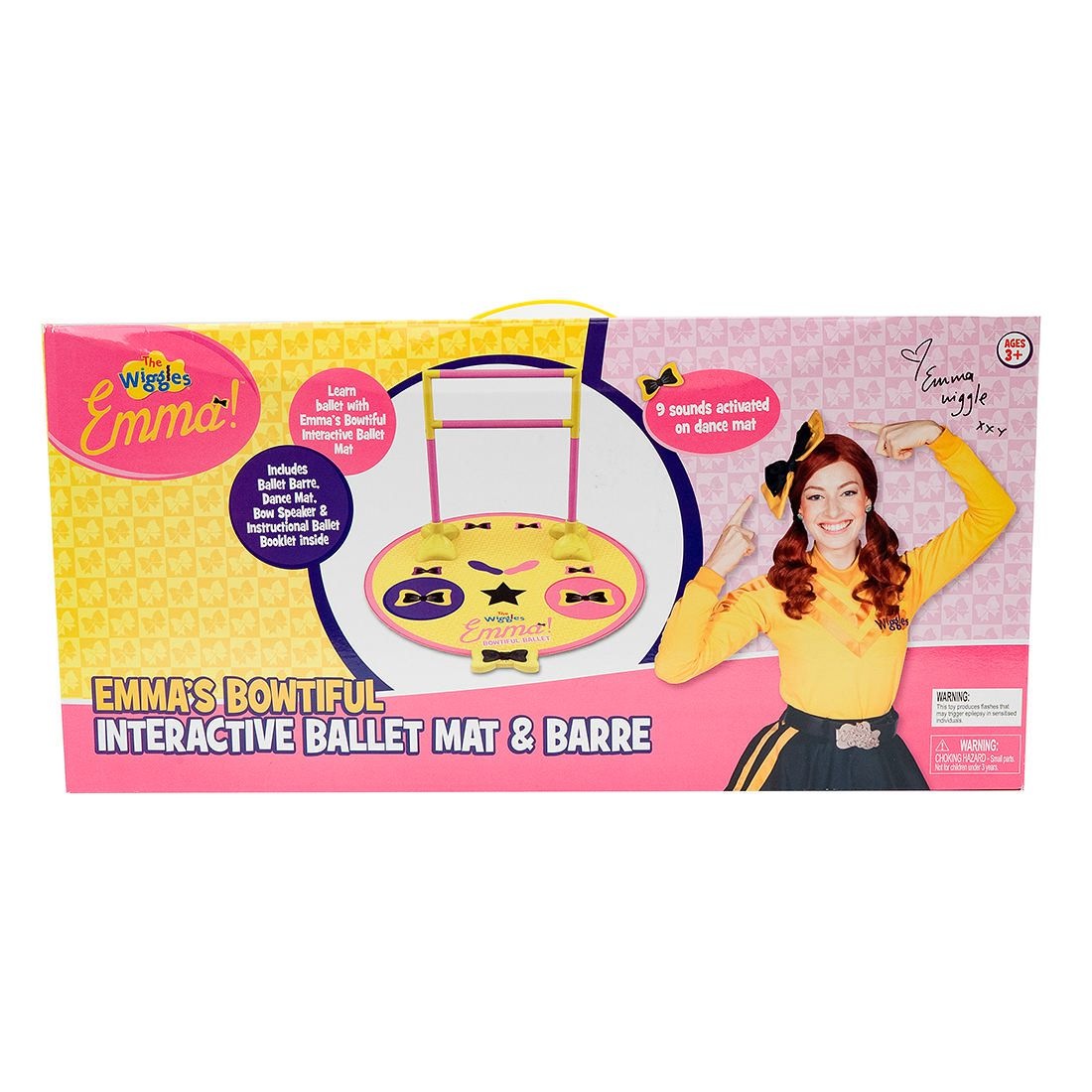 The Wiggles Emmas Bowtiful Interactive Ballet Mat Barre