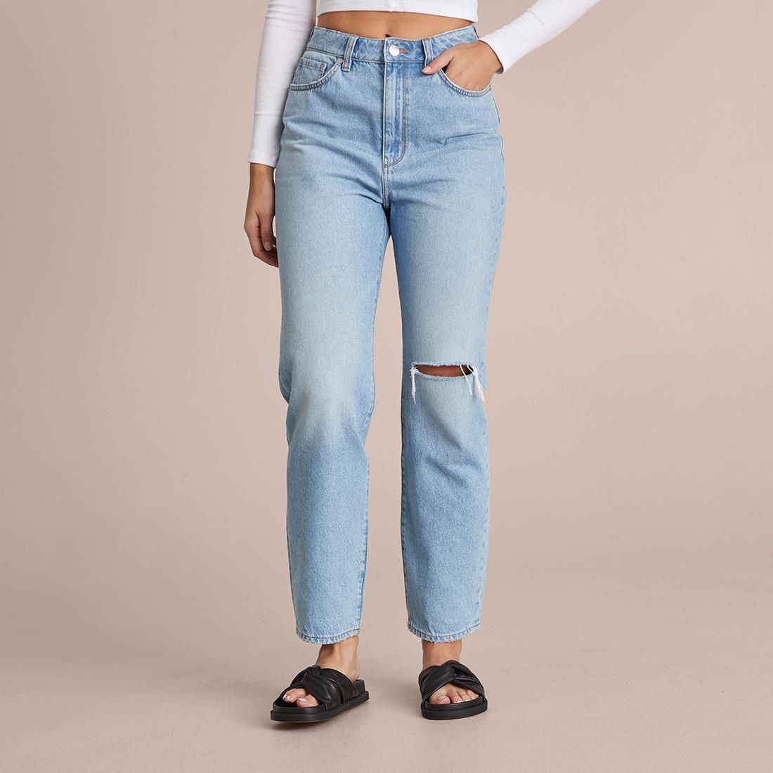 lily slim fit jeans with stretch