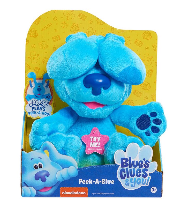 Blue S Clues You Peek A Boo Plush Assorted Target Australia