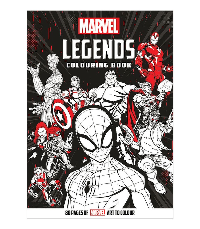 Download Marvel Legends Colouring Book Target Australia