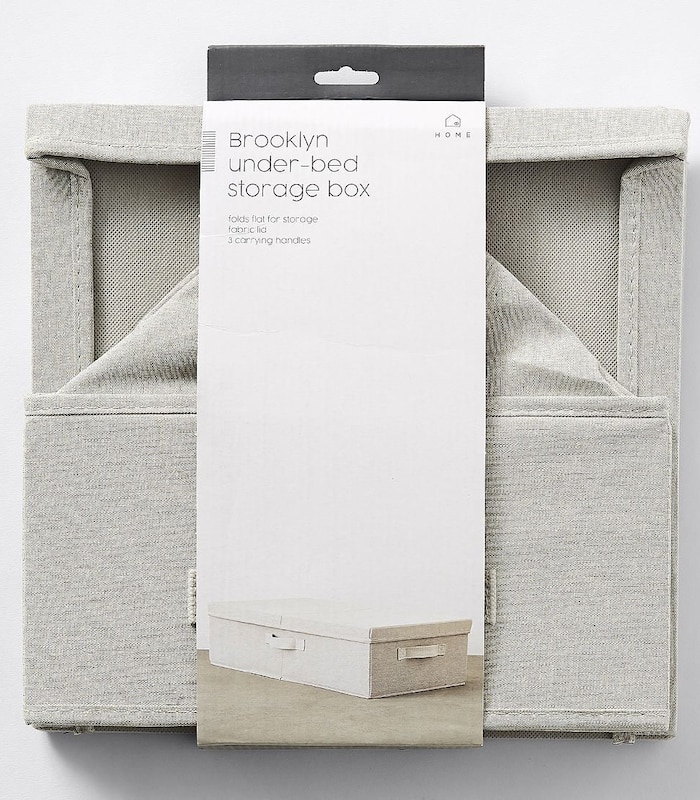 Brooklyn Under Bed Storage Box Silver Target Australia