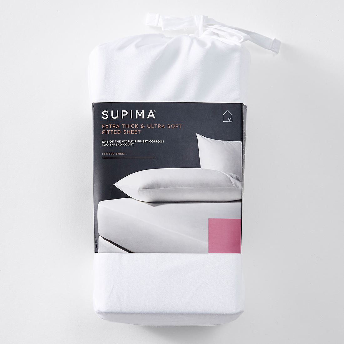 target white fitted sheet