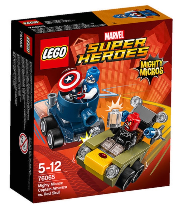 LEGOÂ® Marvel Super Heroes Mighty Micros Captain America Vs. Red Skull 76065