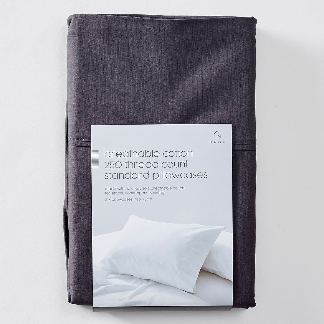 cotton standard pillowcases