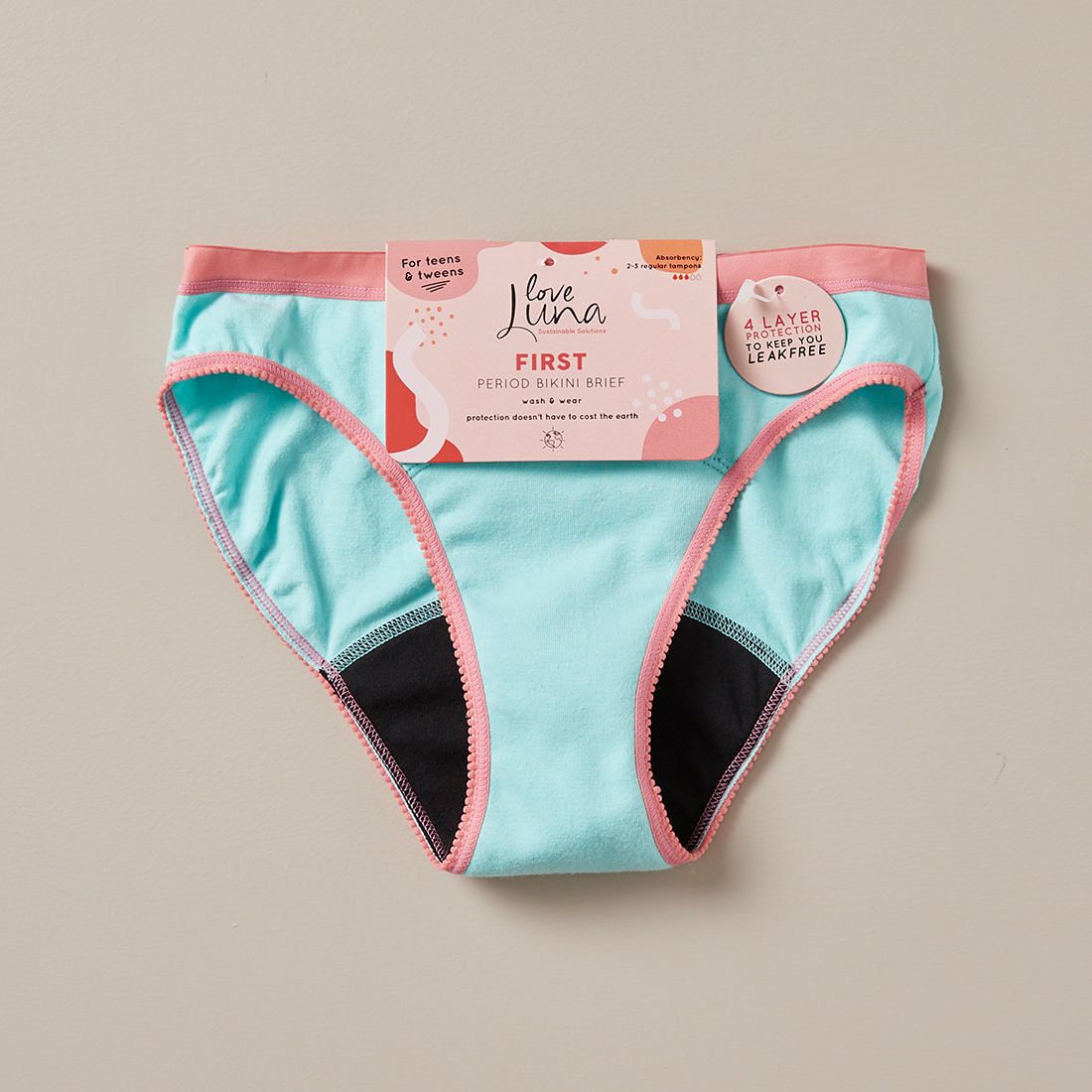 Love Luna Period Bikini Brief | Target 