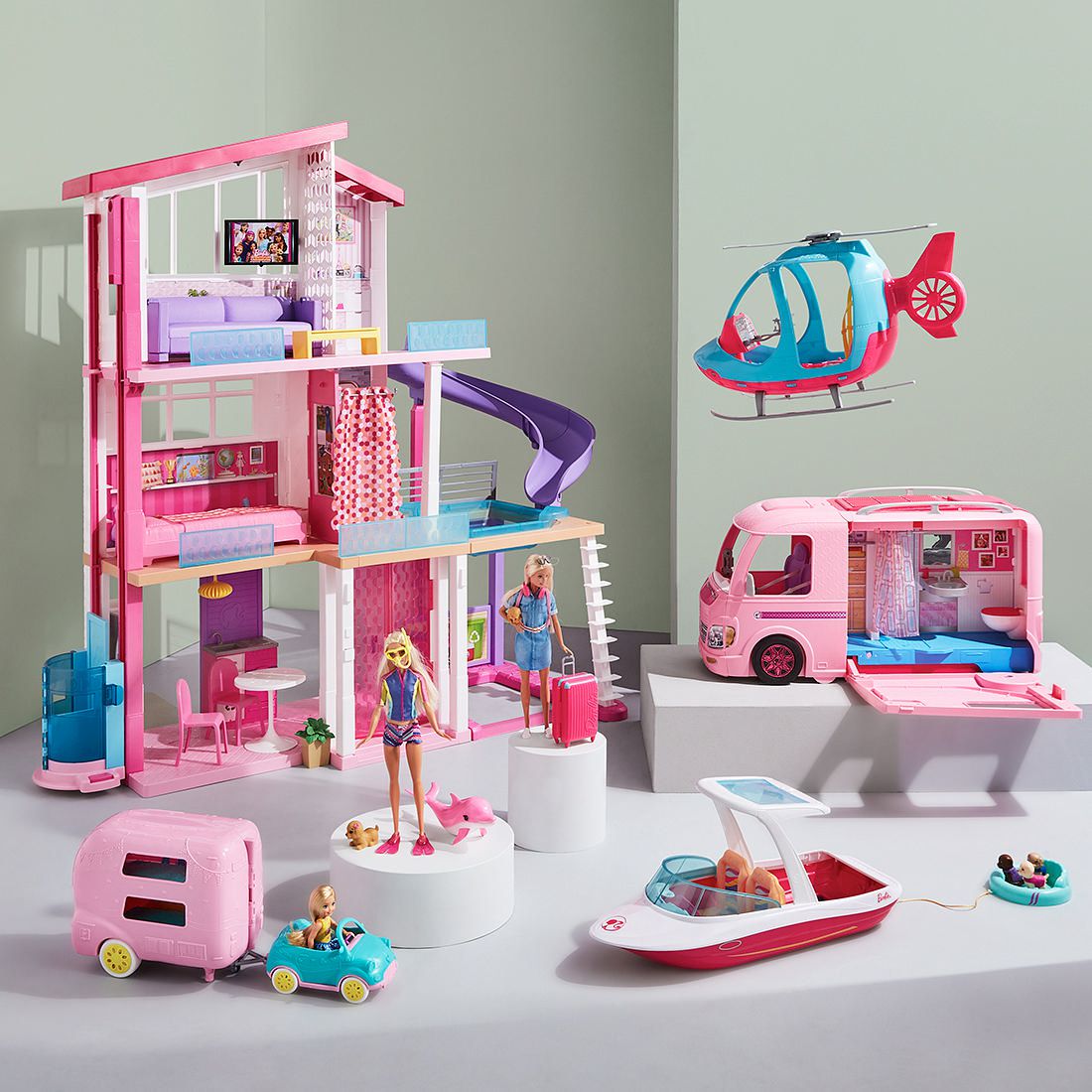 barbie dream house with elevator instructions