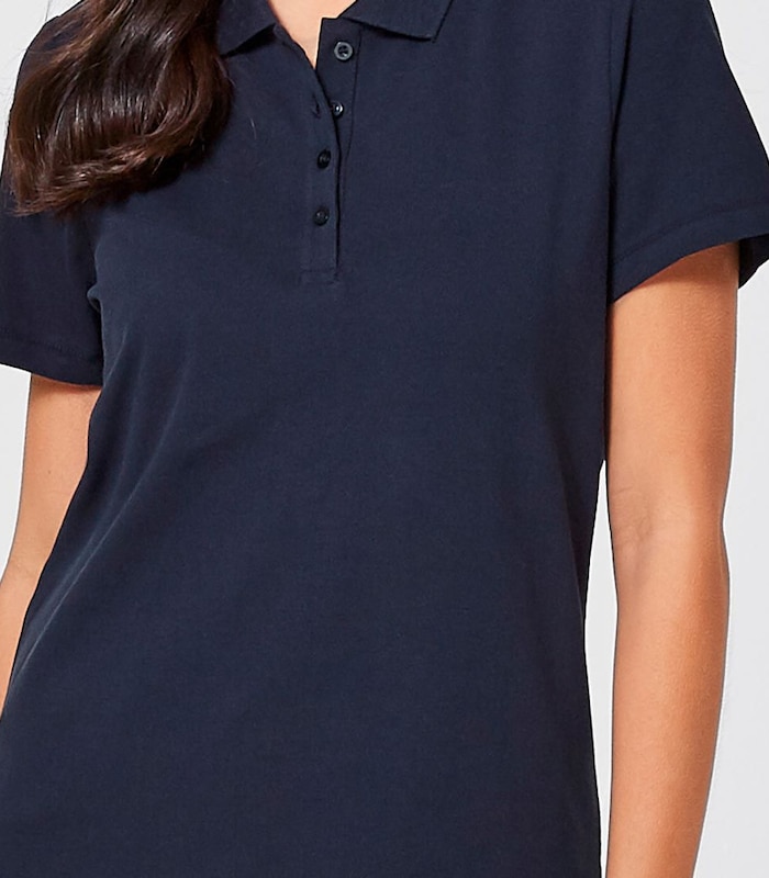 Organic Cotton Polo T Shirt Navy Blue Target Australia