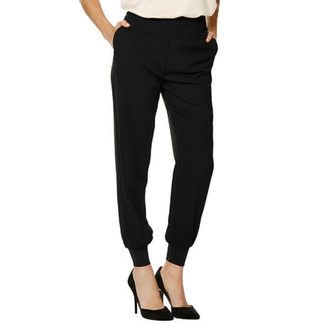 Luxe Jogger Pants - Black | Target 