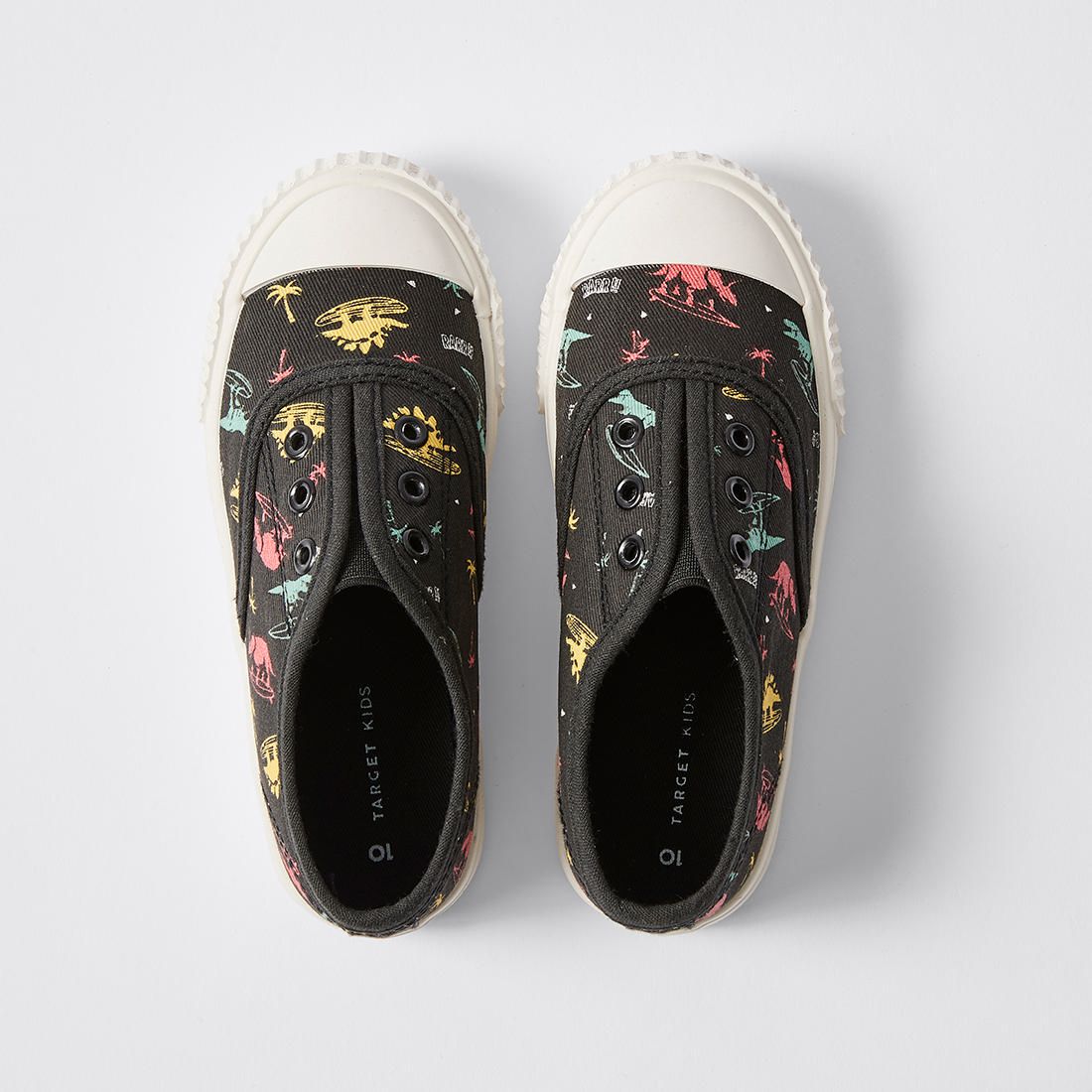 kids laceless sneakers